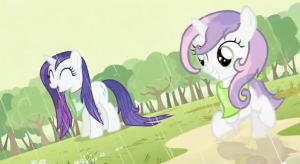 rarity and sweetie belle